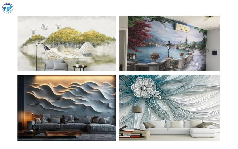 Tranh 3D hiện đại phong cách châu Âu